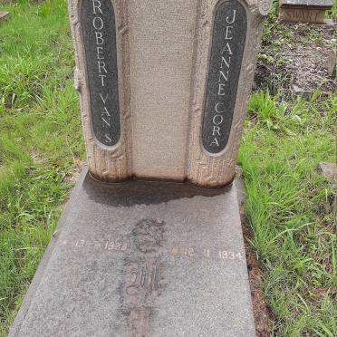 SMIT Robert van S. 1933-1977 &amp; Jeanne Cora 1934-1977