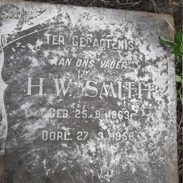 SMITH H.W. 1863-1958