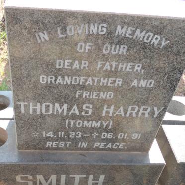 SMITH Thomas Harry 1923-1991