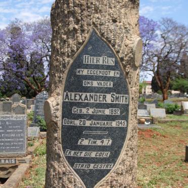 SMITH Alexander 1892-1945