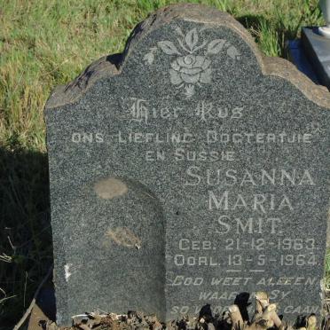 SMIT Susanna Maria 1963-1964