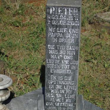 SMIT Pieter 1971-2001