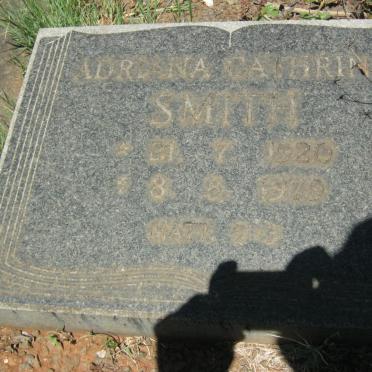SMITH Adriana Cathrina 1920-1979