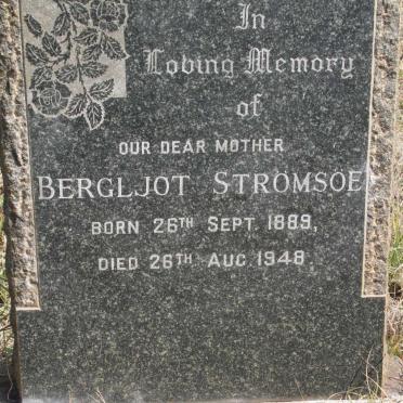 STROMSOE Bergljot 1889-1948