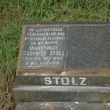 STOLZ Marthinus Godfried 1912-1947