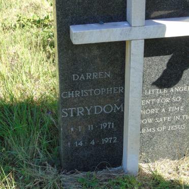 STRYDOM Darren Christopher 1971-1972