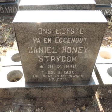 STRYDOM Daniel Honey 1940-1981