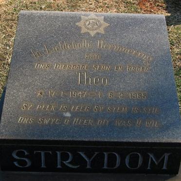 STRYDOM Theo 1947-1965