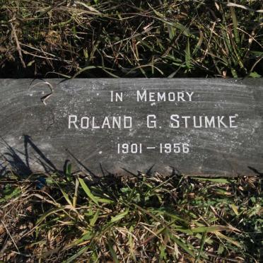 STUMKE Roland G. 1901-1956