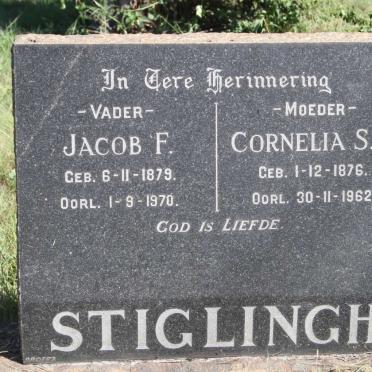 STIGLINGH Jacob F. 1879-1970 & Cornelia S.E. 1876-1962