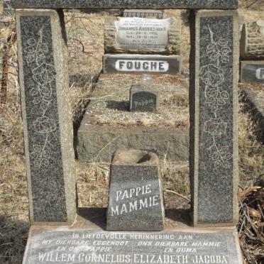 SWANEPOEL Willem Cornelius 1903-1957 & Elizabeth Jacoba 1911-1995