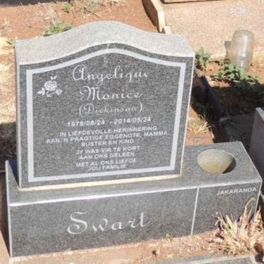 SWART Angelique Monice nee DICKENSON 1978-2014