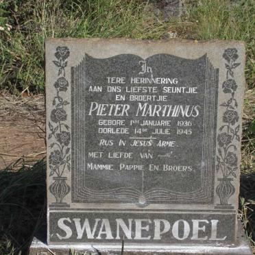 SWANEPOEL Pieter Marthinus 1936-1945