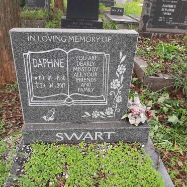 SWART Daphne 1930-2017