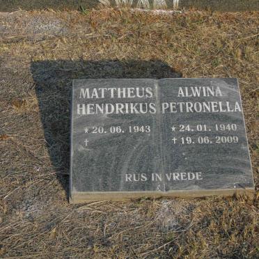 SWART Johannes Wilhelmus 1910-1987 & Alwina Petronella 1915-2010