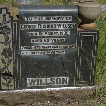 WILLSON George Richard -1936