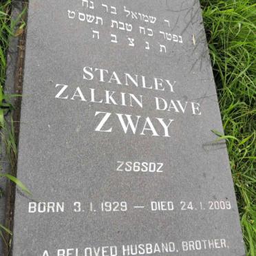 ZWAY Stanley Zalkin Dave 1929-2009