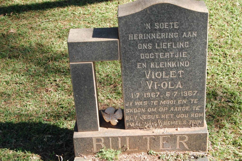 BULTER Voilet Vi-ola 1967-1967