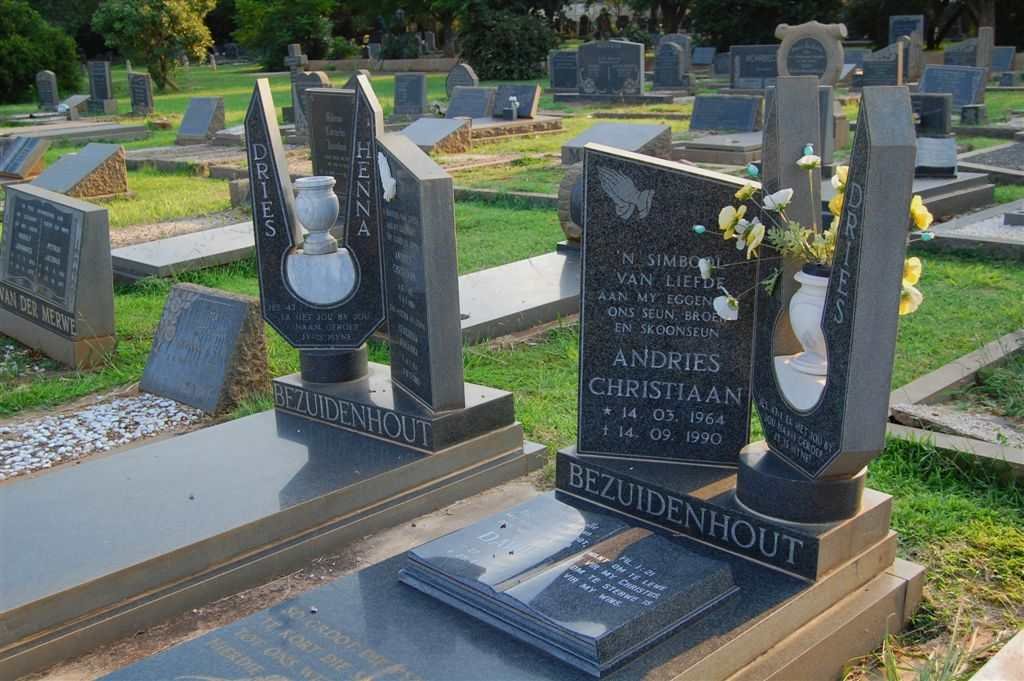 BEZUIDENHOUT Andries Christiaan 1964-1990