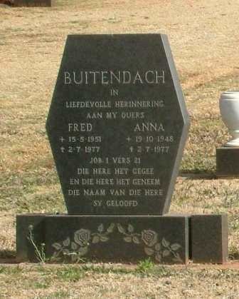 BUITENDACH Fred 1951-1977 & Anna 1948-1977