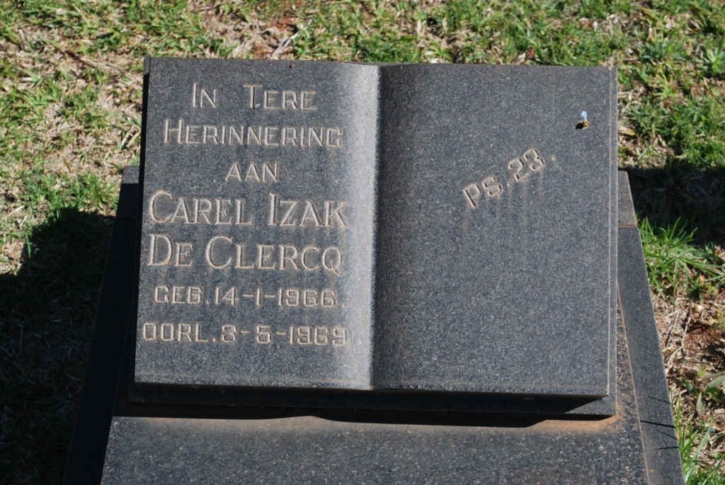 CLERCQ Carel Izak, de 1966-1969