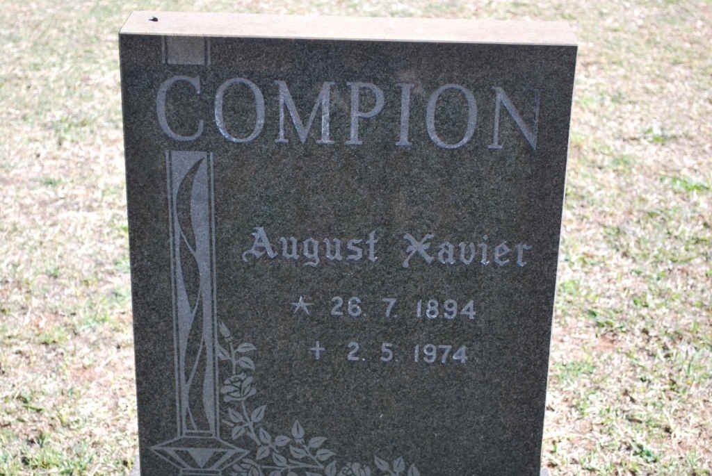COMPION August Xavier 1894-1974