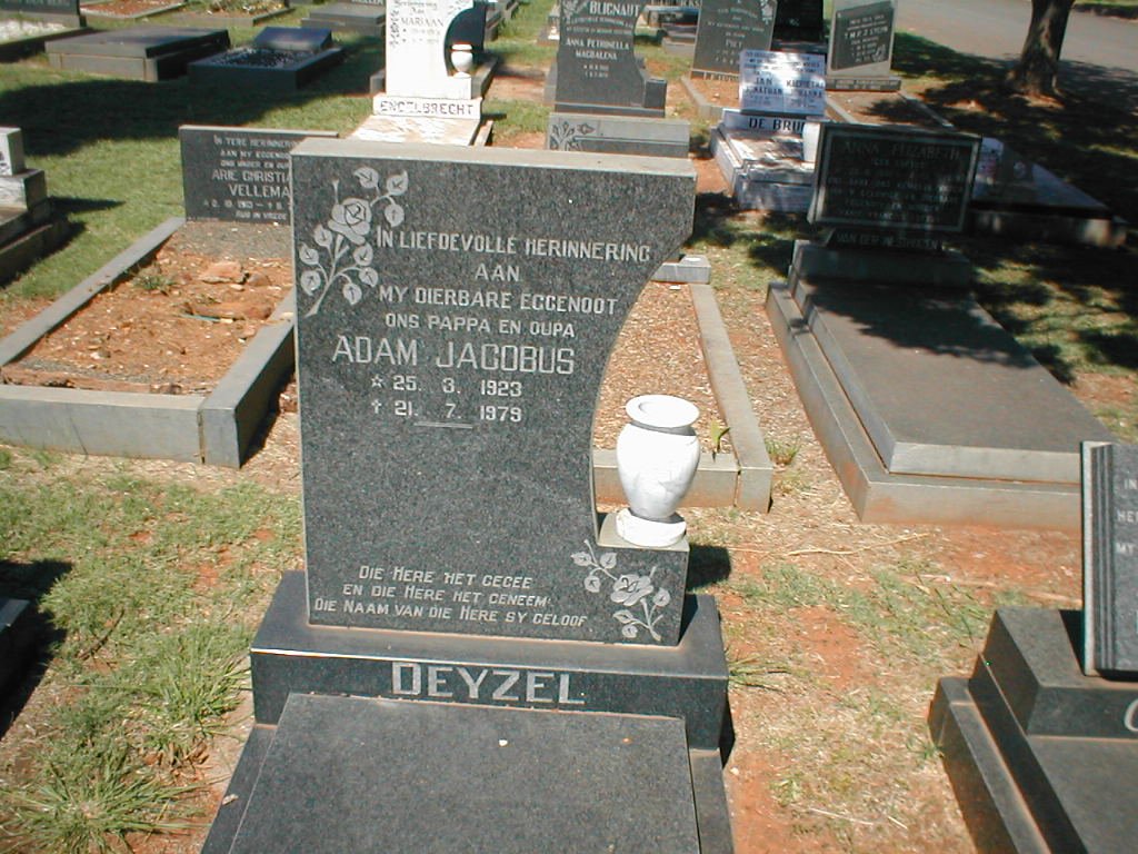 DEYZEL Adam Jabobus 1923-1979