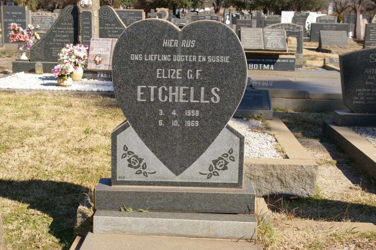 ETCHELLS Elize G.F. 1958-1969