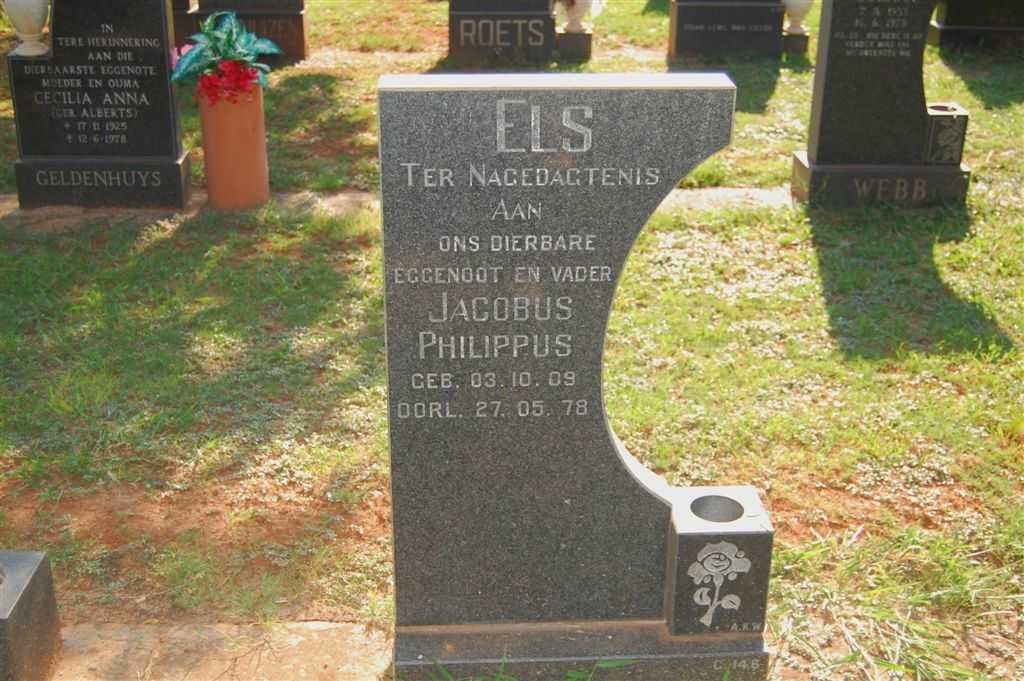 ELS Jacobus Philippus 1909-1978