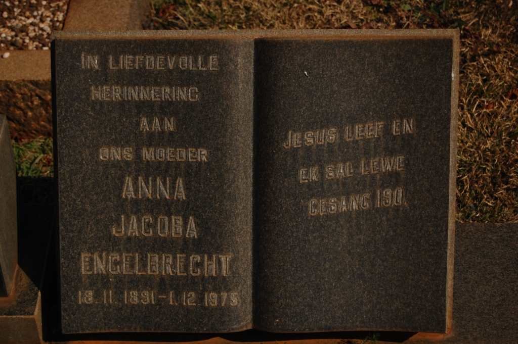ENGELBRECHT Anna Jacoba 1891-1975