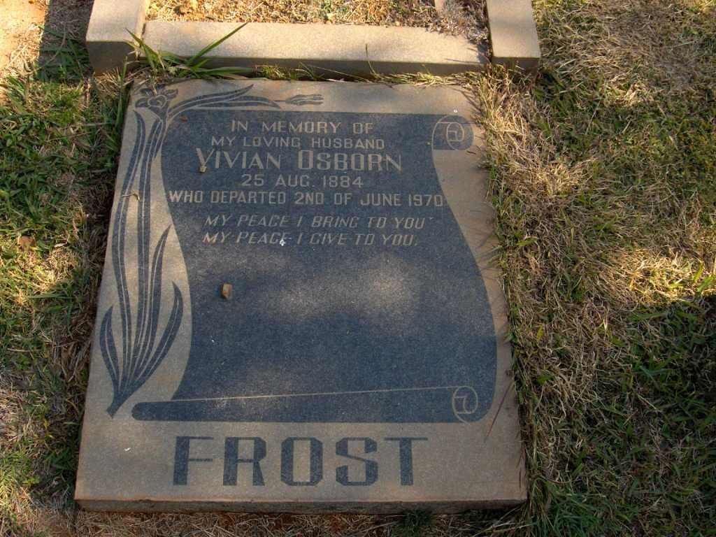 FROST Vivian Osborn 1884-1970