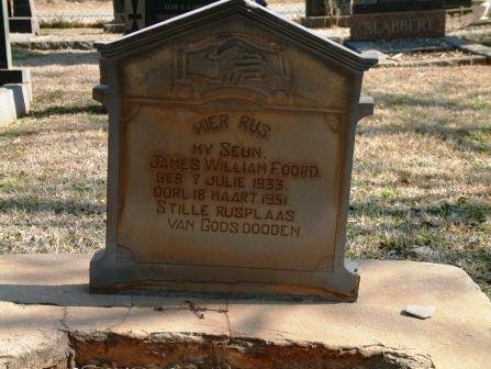 FOORD James William 1933-1951