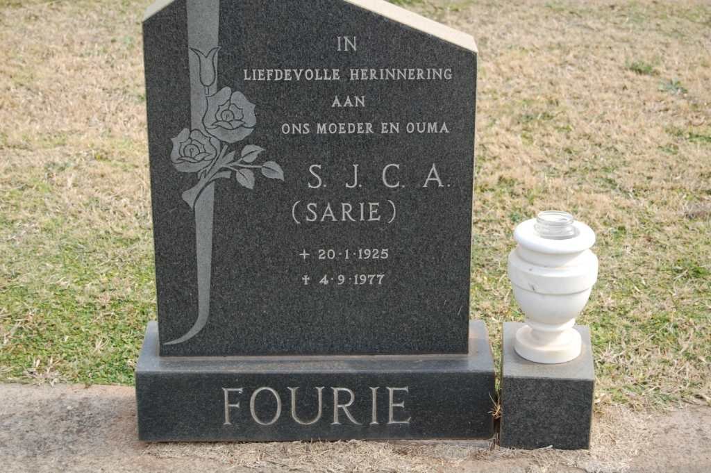 FOURIE S.J.C.A. 1925-1977