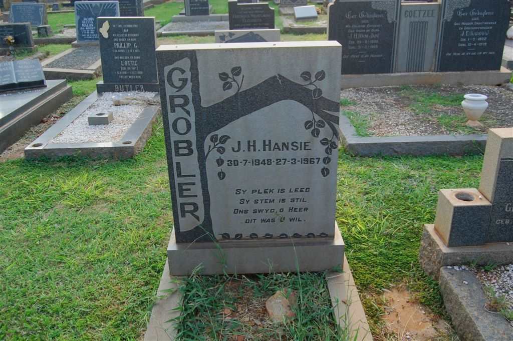GROBLER J.H. 1948-1967