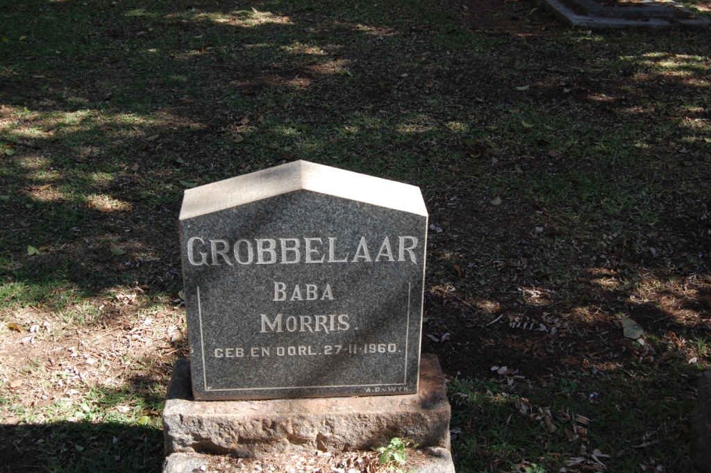 GROBBELAAR Morris 1960-1960