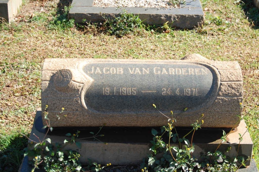 GARDEREN Jacob, van 1905-1971