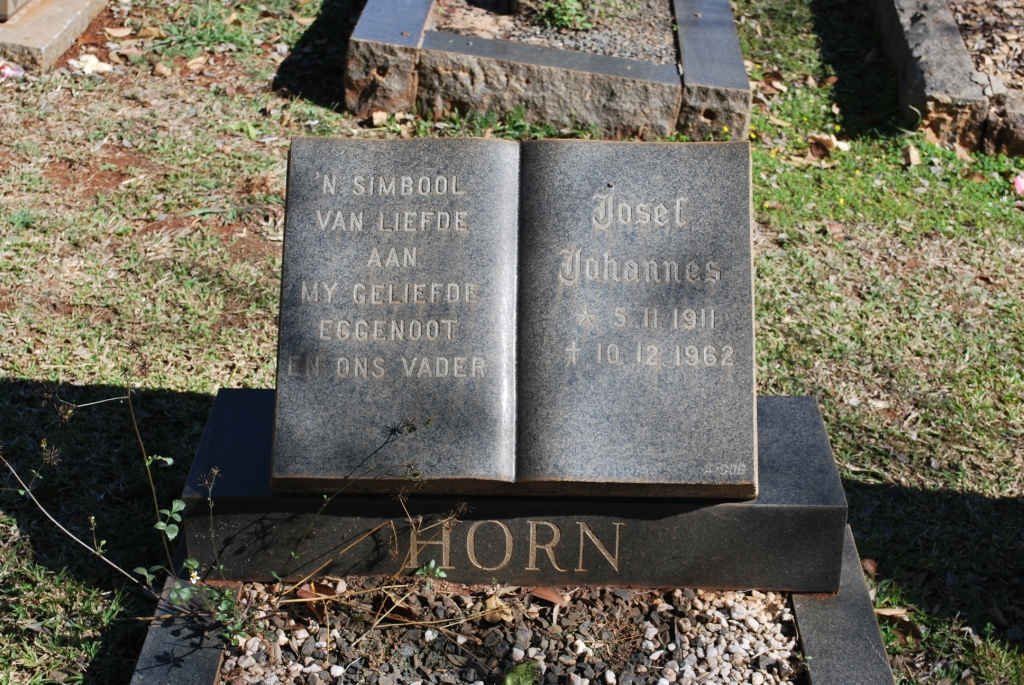 HORN Josef Johannes 1911-1962