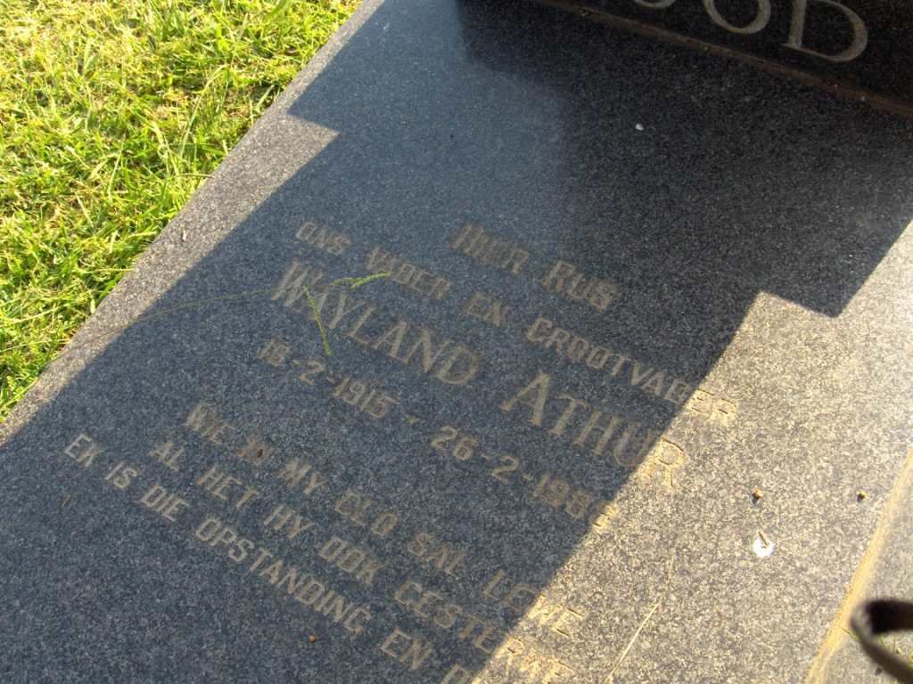 HOOD Wayland Athur 1915-1986