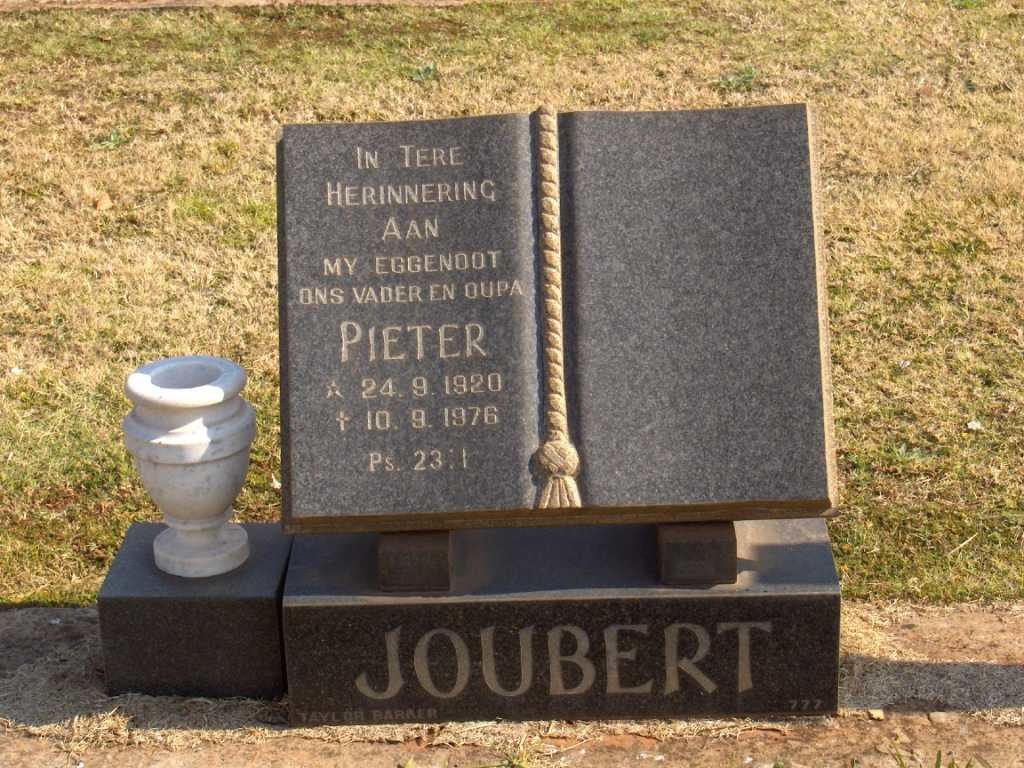 JOUBERT Pieter 1920-1976