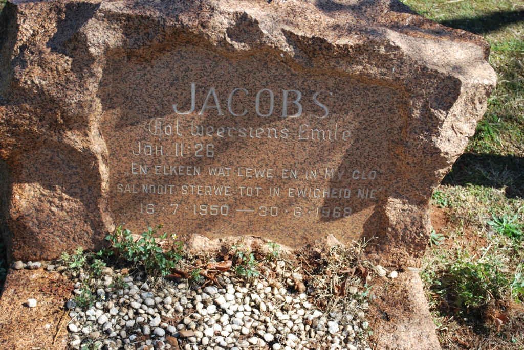JACOBS Emile 1950-1968