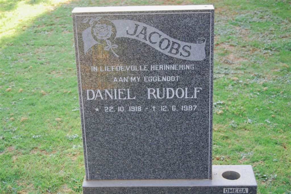 JACOBS Daniel Rudolf 1918-1987