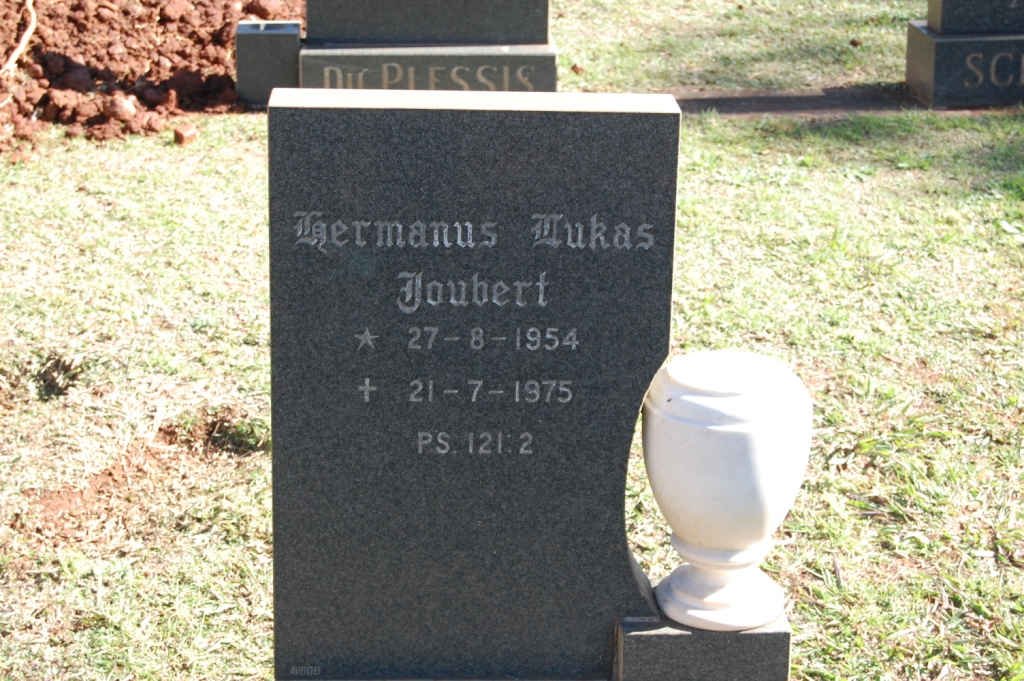 JOUBERT Hermanus Lukas 1954-1975