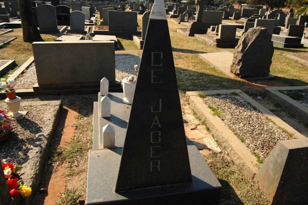 JAGER Jacobus, de  1912-1969