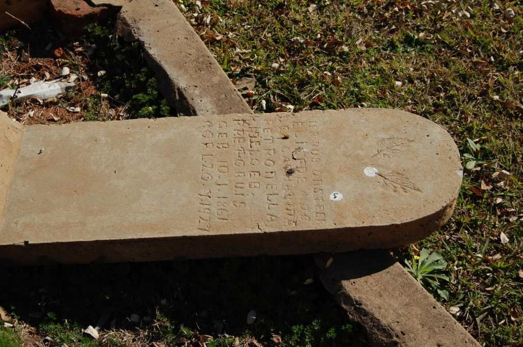 KRIEL Catharina Petronella nee PRETORIUS 1861-1927