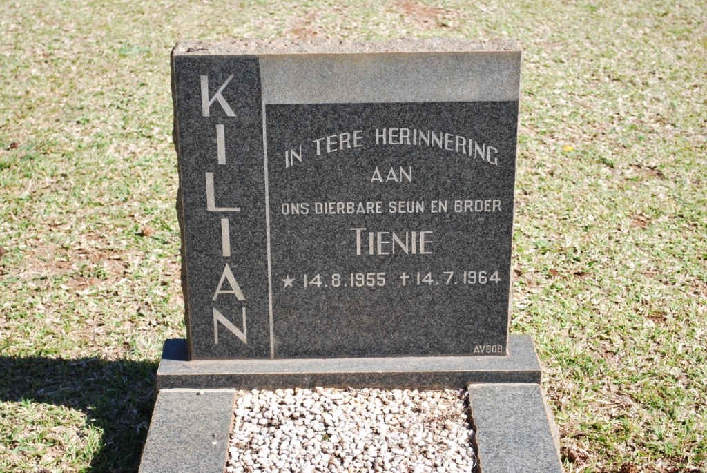 KILIAN Tienie 1955-1964
