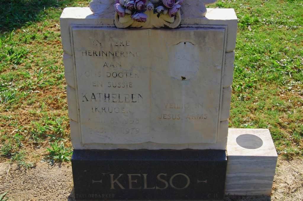 KELSO Katheleen nee KRUGER 1958-1979