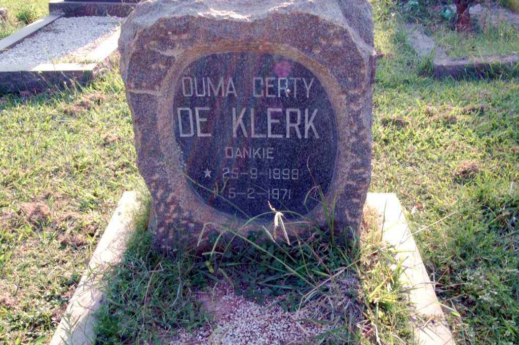 KLERK Gerty, de 1898-1971