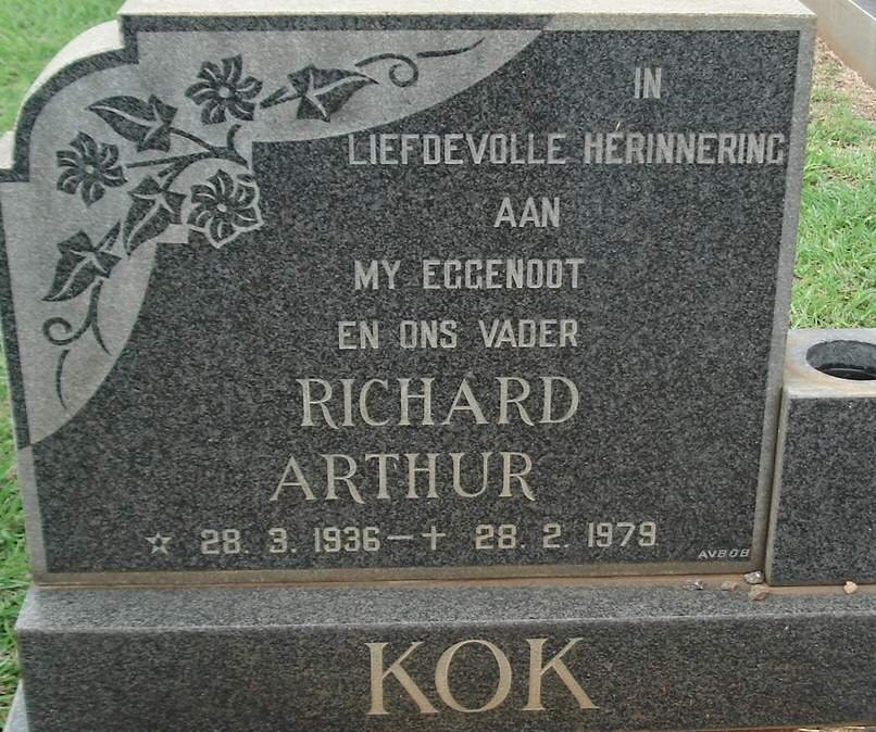 KOK Richard Arthur 1936-1979