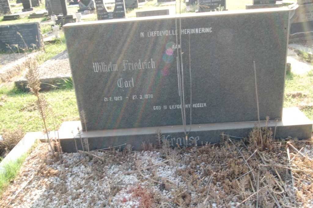 KRAUSE Wilhelm Friedrich 1920-1970