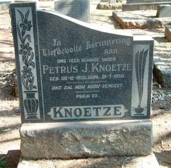KNOETZE Petrus J. ??-??